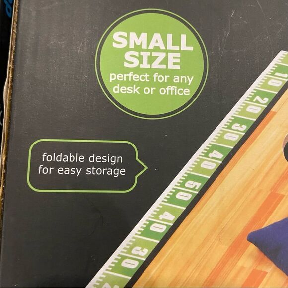 2 Boxes - Brand New 2 Mini Beanbag Cornhole Desktop Boards Full Set - Picture 5 of 6